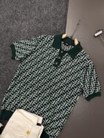 ⁦Fendi Monogram Knit Polo⁩ - الصورة ⁦2⁩